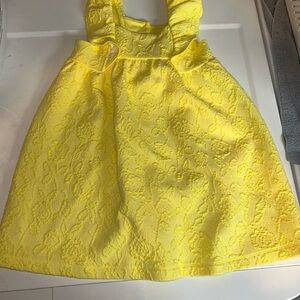 Janie and Jack Sunny Yellow Dress